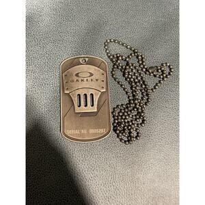 Oakley Employee Dog Tag Serial #0005207